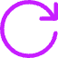 Line Arrow Rotate Right 2 Icon from Core Neon Set