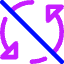Triangle Arrow Synchronize Disable Icon from Core Neon Set