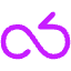Line Arrow Infinite Loop Icon from Core Neon Set