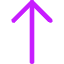 Line Arrow Up 1 Icon from Core Neon Set