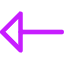 Triangle Arrow Left 1 Icon from Core Neon Set