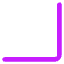 Tailless Line Arrow Bottom Right Icon from Core Neon Set