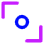 Tailless Line Arrow Diagonal Scroll 2 Icon from Core Neon Set