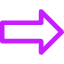 Thick Arrow Right Icon from Core Neon Set