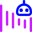 Ai Generate Voice Robot 1 Icon from Core Neon Set