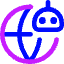Ai Network Robot Icon from Core Neon Set