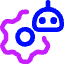 Ai Settings Robot Icon from Core Neon Set