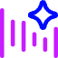 Ai Generate Voice Spark 1 Icon from Core Neon Set