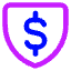 Security Shield Icon from Core Neon Set