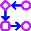 Workflow Icon from Core Neon Set