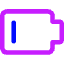 Battery Low 1 Icon from Core Neon Set