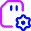 Sd Card Setting 2 Icon from Core Neon Set