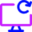 Desktop Refresh Icon from Core Neon Set