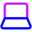 Laptop Icon from Core Neon Set