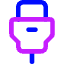 Usb Cable Icon from Core Neon Set