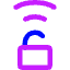 Wifi Not Secure Connection Icon from Core Neon Set