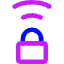 Wifi Secure Connection Icon from Core Neon Set