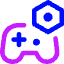 Controller Setting Bolt Nut Icon from Core Neon Set