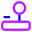 Controller Stick Icon from Core Neon Set