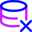 Database Remove Icon from Core Neon Set