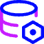 Database Setting Bolt Nut Icon from Core Neon Set