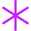 Asterisk 1 Icon from Core Neon Set
