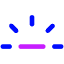 Keyboard Brightness Increase Icon from Core Neon Set
