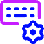 Keyboard Option Setting 2 Icon from Core Neon Set