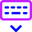 Keyboard Virtual Icon from Core Neon Set
