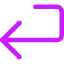 Return 1 Icon from Core Neon Set