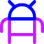 Android Logo Icon from Core Neon Set