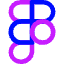 Figma Logo Icon from Core Neon Set