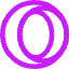 Opera Logo Icon from Core Neon Set