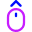 Mouse Move Up Icon from Core Neon Set