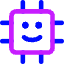 Ai Chip 2 Icon from Core Neon Set