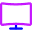 Screen Curve Icon from Core Neon Set