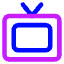 Screen Tv Icon from Core Neon Set