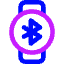 Watch Circle Bluetooth Icon from Core Neon Set