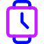 Watch Square Time Icon from Core Neon Set