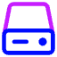 Hard Drive 1 Icon from Core Neon Set