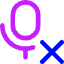 Voice Mail Disconnect Icon from Core Neon Set