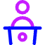 Politics Speech Icon from Core Neon Set