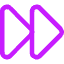 Button Fast Forward 1 Icon from Core Neon Set