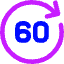 Button Go Forward 60 Icon from Core Neon Set