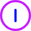 Button Power 2 Icon from Core Neon Set