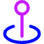 Arcade Stick Icon from Core Neon Set