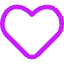 Hearts Symbol Icon from Core Neon Set