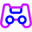 Nintendo Xbox Controller 1 Icon from Core Neon Set
