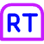 Right Trigger Icon from Core Neon Set