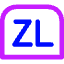 Z Trigger Left Icon from Core Neon Set